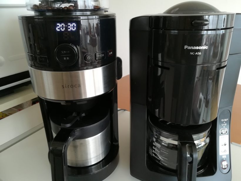 siroca SC-C122とパナソニックNC-A56K